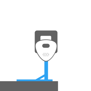 Montageart Flachdach Nachbarsliegenschaft